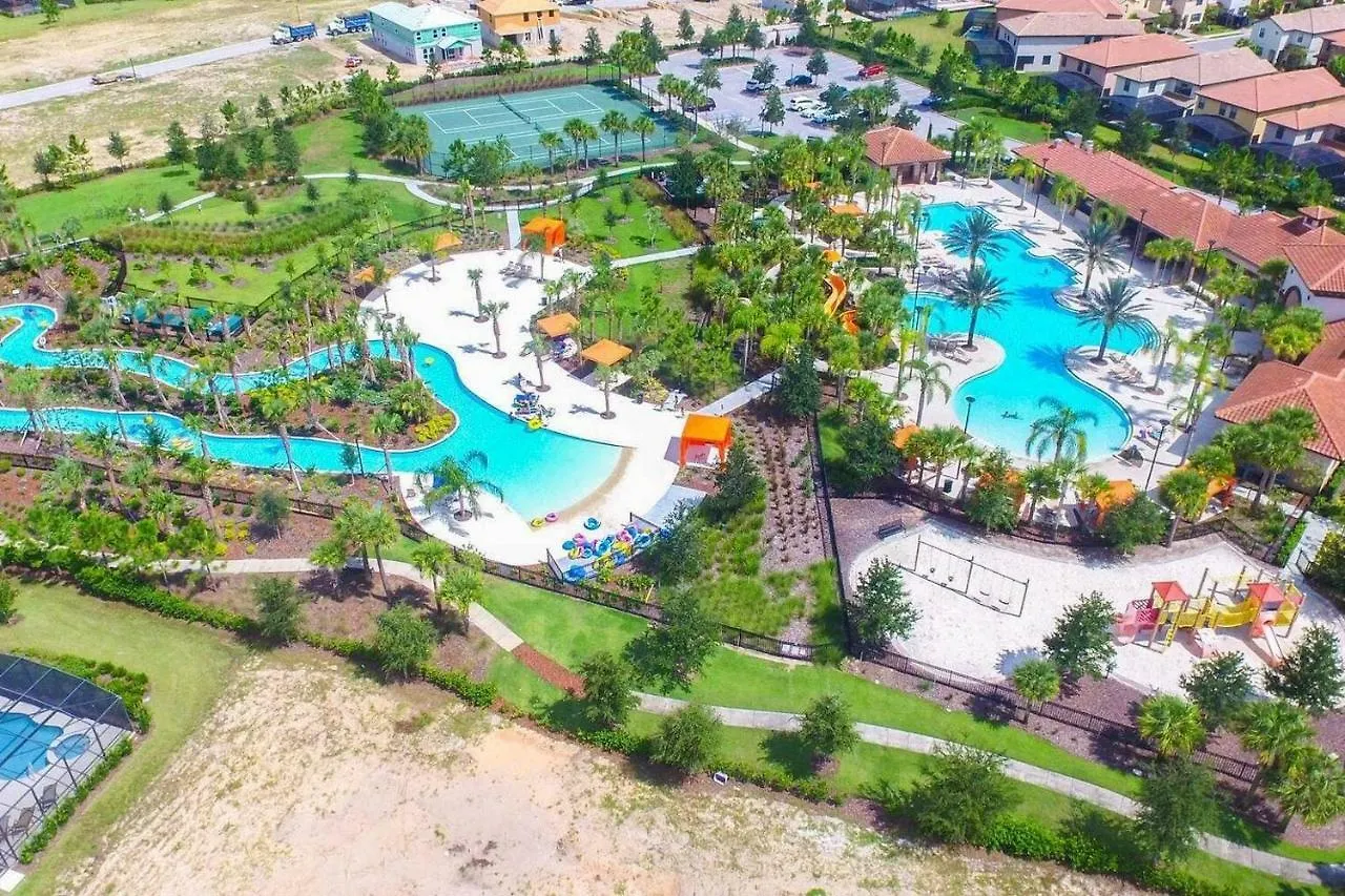 4336 Six Bed House Water Park Solterra Resort 15 Min From Disney 대번포트 0*,