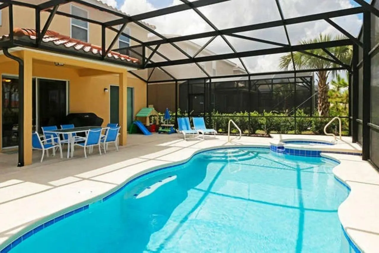 펜션 4336 Six Bed House Water Park Solterra Resort 15 Min From Disney 대번포트