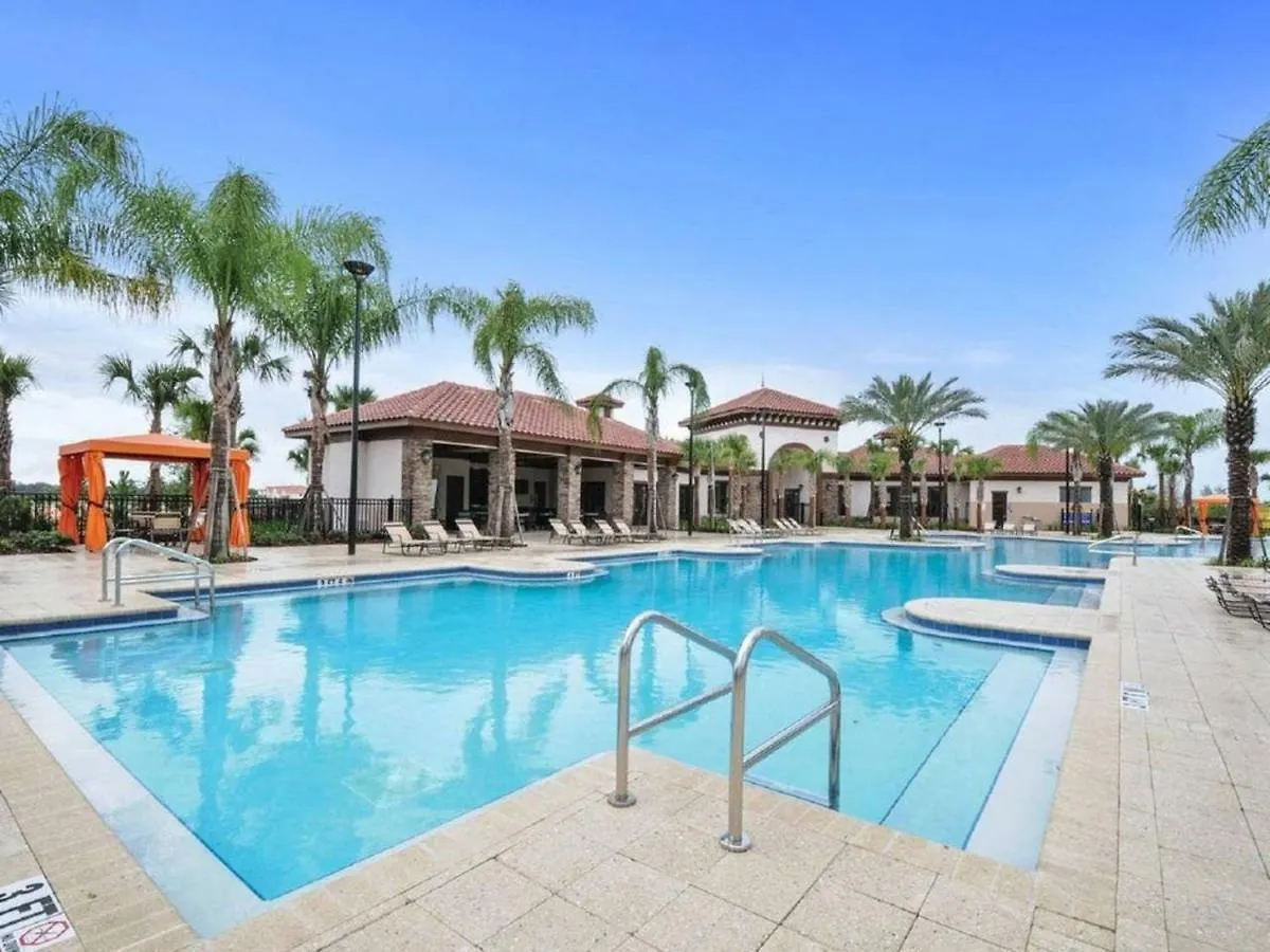 4336 Six Bed House Water Park Solterra Resort 15 Min From Disney Davenport 0*,